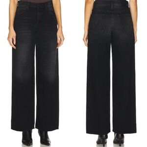 MOTHER SUPERIOR Jeans Spinner Zip Sneak Black Magic Size 26